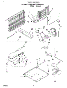 04 - Unit parts for Whirlpool Refrigerator ET20NKXDN00 from AppliancePartsPros.com