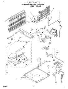 04 - Unit parts for Whirlpool Refrigerator ET20GKXDW01 from AppliancePartsPros.com