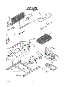05 - Unit parts for Whirlpool Refrigerator ET18RKXZW00 from AppliancePartsPros.com