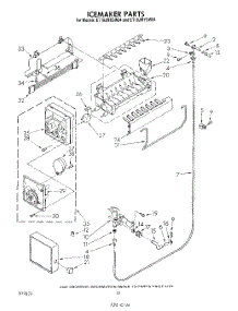 08 - Icemaker parts for Whirlpool Refrigerator ET18JMYSF04 from AppliancePartsPros.com