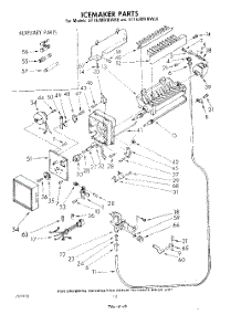09 - Ice Maker , Not Illustrated And Optional parts for Whirlpool Refrigerator ET18JMXMWR6 from AppliancePartsPros.com