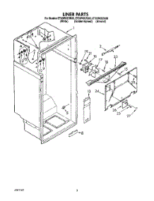 02 - Liner parts for Whirlpool Refrigerator ET20PKXZG00 from AppliancePartsPros.com