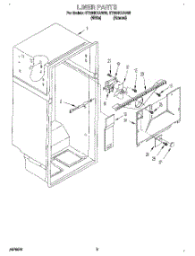 02 - Liner parts for Whirlpool Refrigerator ET20NKXAW05 from AppliancePartsPros.com
