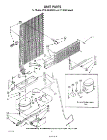 07 - Unit parts for Whirlpool Refrigerator ET18JMXMWR9 from AppliancePartsPros.com
