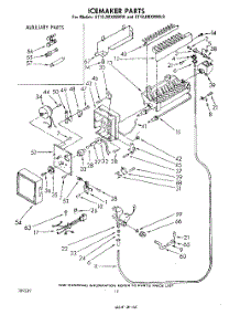 09 - Ice Maker , Not Illustrated And Optional parts for Whirlpool Refrigerator ET18JMXMWR9 from AppliancePartsPros.com