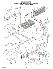 06 - Unit parts for Whirlpool Refrigerator ET22DQLDW00 from AppliancePartsPros.com