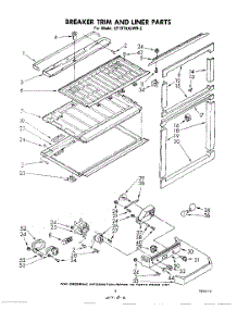 04 - Breaker And Trim parts for Whirlpool Refrigerator ET19TKXLWR2 from AppliancePartsPros.com