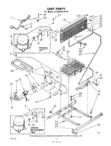 07 - Unit , Not Illustrated And Optional parts for Whirlpool Refrigerator ET18ZKXMWR0 from AppliancePartsPros.com
