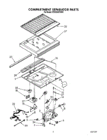 03 - Compartment Separator parts for Whirlpool Refrigerator ET20GKXYW01 from AppliancePartsPros.com