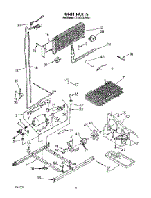06 - Unit parts for Whirlpool Refrigerator ET20GKXYW01 from AppliancePartsPros.com