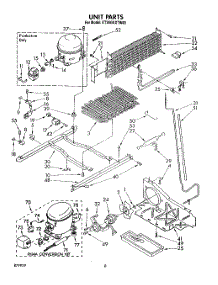 07 - Unit parts for Whirlpool Refrigerator ET20GKXTN00 from AppliancePartsPros.com