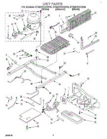 05 - Unit parts for Whirlpool Refrigerator ET22DKXAN03 from AppliancePartsPros.com