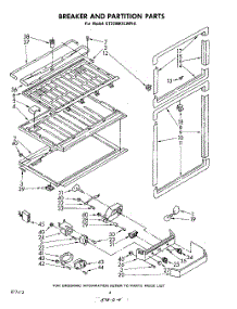 03 - Breaker And Partition parts for Whirlpool Refrigerator ET22MKXLWR0 from AppliancePartsPros.com