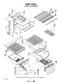 04 - Shelf , Lit / Optional parts for Whirlpool Refrigerator ET22MKXLWR0 from AppliancePartsPros.com