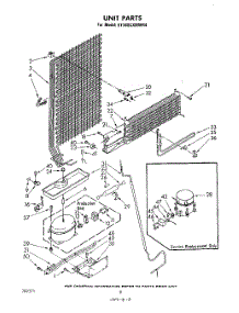 07 - Unit parts for Whirlpool Refrigerator ET18SCXMWR4 from AppliancePartsPros.com