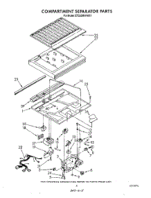 04 - Compartment Separator parts for Whirlpool Refrigerator ET22DMXVW01 from AppliancePartsPros.com