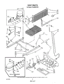 06 - Unit parts for Whirlpool Refrigerator ET22DMXVW01 from AppliancePartsPros.com
