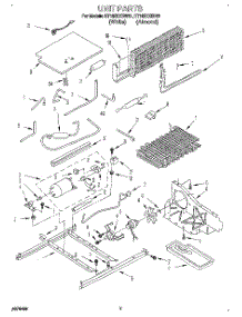 06 - Unit parts for Whirlpool Refrigerator ET18ZKXBN01 from AppliancePartsPros.com
