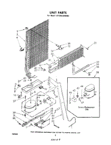 07 - Unit parts for Whirlpool Refrigerator ET18SCXRWR0 from AppliancePartsPros.com
