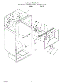 03 - Liner parts for Whirlpool Refrigerator ET20NKXAN00 from AppliancePartsPros.com