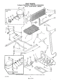 07 - Unit parts for Whirlpool Refrigerator ET20ZKXWG00 from AppliancePartsPros.com