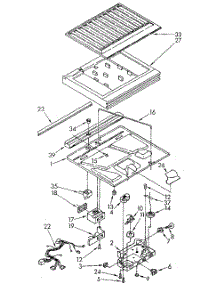 Compartment Separator parts for Whirlpool Refrigerator ET20AKXSM03 from AppliancePartsPros.com