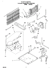 04 - Unit parts for Whirlpool Refrigerator ET20NKXDN02 from AppliancePartsPros.com