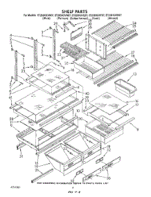 05 - Shelf , Lit / Optional parts for Whirlpool Refrigerator ET20DKXVG07 from AppliancePartsPros.com