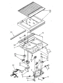 Compartment Separator parts for Whirlpool Refrigerator ET20AKXSG06 from AppliancePartsPros.com