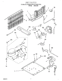 04 - Unit parts for Whirlpool Refrigerator ET20NKXFN00 from AppliancePartsPros.com