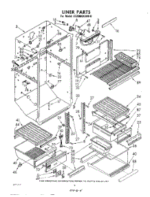 03 - Liner parts for Whirlpool Refrigerator ET20MKXLWR0 from AppliancePartsPros.com