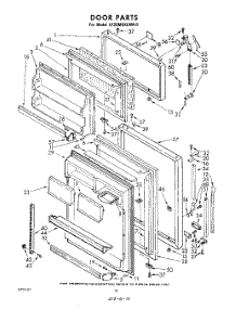 06 - Door , Not Illustrated And Optional parts for Whirlpool Refrigerator ET20MKXLWR0 from AppliancePartsPros.com