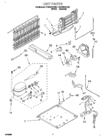 04 - Unit parts for Whirlpool Refrigerator ET20NKXDN01 from AppliancePartsPros.com