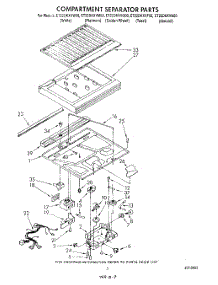 04 - Compartment Separator parts for Whirlpool Refrigerator ET22DKXVM00 from AppliancePartsPros.com