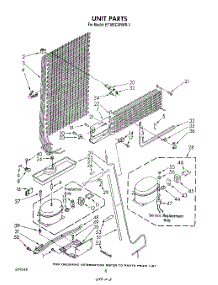 07 - Unit parts for Whirlpool Refrigerator ET18SCXRWR1 from AppliancePartsPros.com