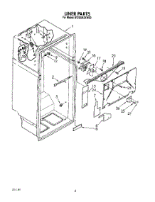 02 - Liner parts for Whirlpool Refrigerator ET20GKXXW00 from AppliancePartsPros.com