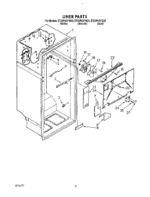 03 - Liner parts for Whirlpool Refrigerator ET20PKXYW00 from AppliancePartsPros.com
