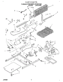 06 - Unit parts for Whirlpool Refrigerator ET18TKXBN01 from AppliancePartsPros.com