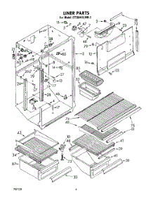 03 - Liner parts for Whirlpool Refrigerator ET20AKXLWR3 from AppliancePartsPros.com