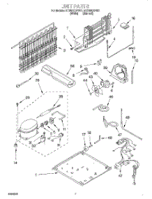 04 - Unit parts for Whirlpool Refrigerator ET20NKXFW01 from AppliancePartsPros.com