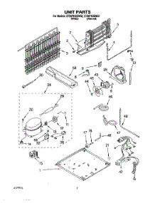 04 - Unit parts for Whirlpool Refrigerator ET20PKXDN02 from AppliancePartsPros.com