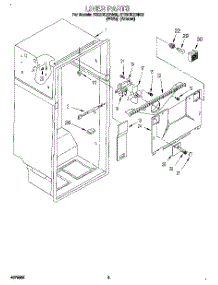02 - Liner parts for Whirlpool Refrigerator ET22DKXBW02 from AppliancePartsPros.com