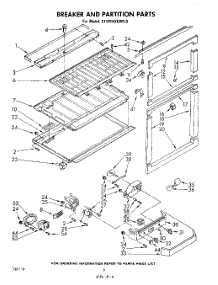04 - Breaker And Partition parts for Whirlpool Refrigerator ET19TKXLWR0 from AppliancePartsPros.com