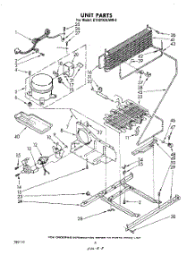 05 - Unit parts for Whirlpool Refrigerator ET19TKXLWR0 from AppliancePartsPros.com