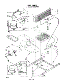 05 - Unit parts for Whirlpool Refrigerator ET19TKXLWR4 from AppliancePartsPros.com