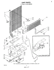 07 - Unit parts for Whirlpool Refrigerator ET18SCXMWR0 from AppliancePartsPros.com