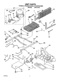 06 - Unit parts for Whirlpool Refrigerator ET20NKXAN02 from AppliancePartsPros.com