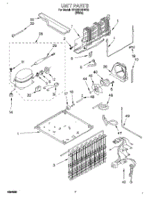 04 - Unit parts for Whirlpool Refrigerator ET18SKRDW03 from AppliancePartsPros.com