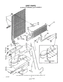 07 - Unit parts for Whirlpool Refrigerator ET18JMXRWR2 from AppliancePartsPros.com