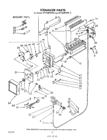 09 - Ice Maker , Not Illustrated parts for Whirlpool Refrigerator ET18JMXRWR2 from AppliancePartsPros.com
